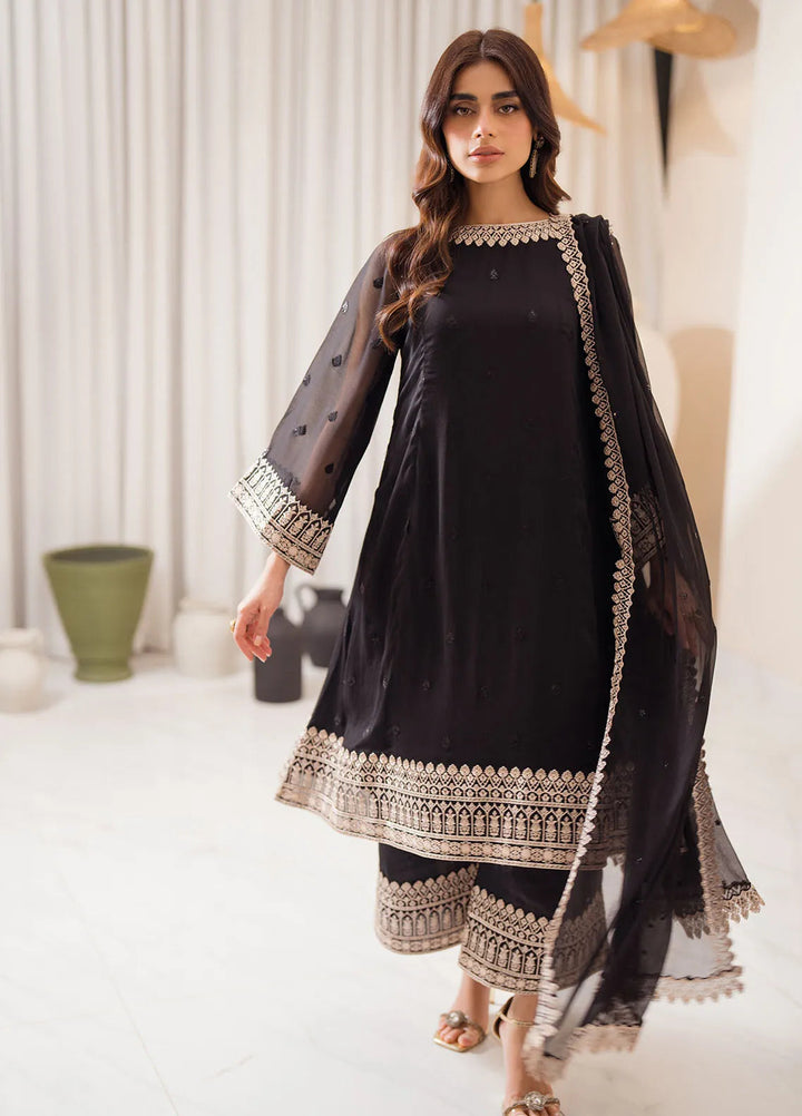 Azure Embroidered Suit Unstitched 3 Piece AZU24EU Midnight Elegance - Festive Collection