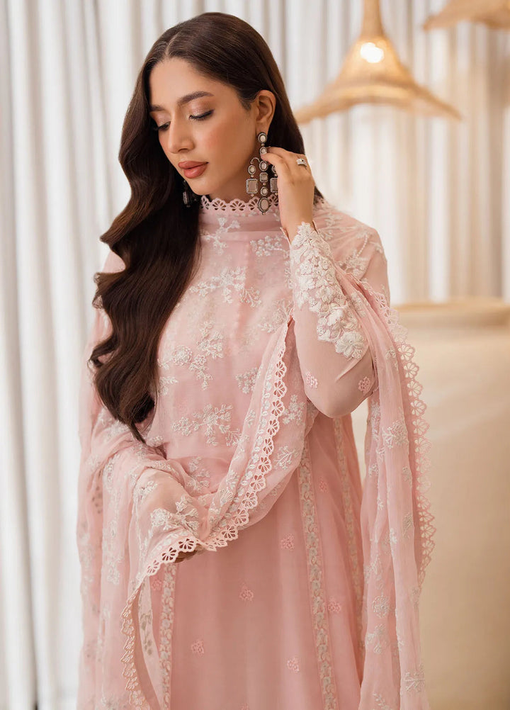 Azure Embroidered Suit Unstitched 3 Piece AZU24EU Rosy Glow - Festive Collection