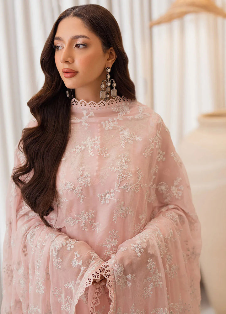 Azure Embroidered Suit Unstitched 3 Piece AZU24EU Rosy Glow - Festive Collection