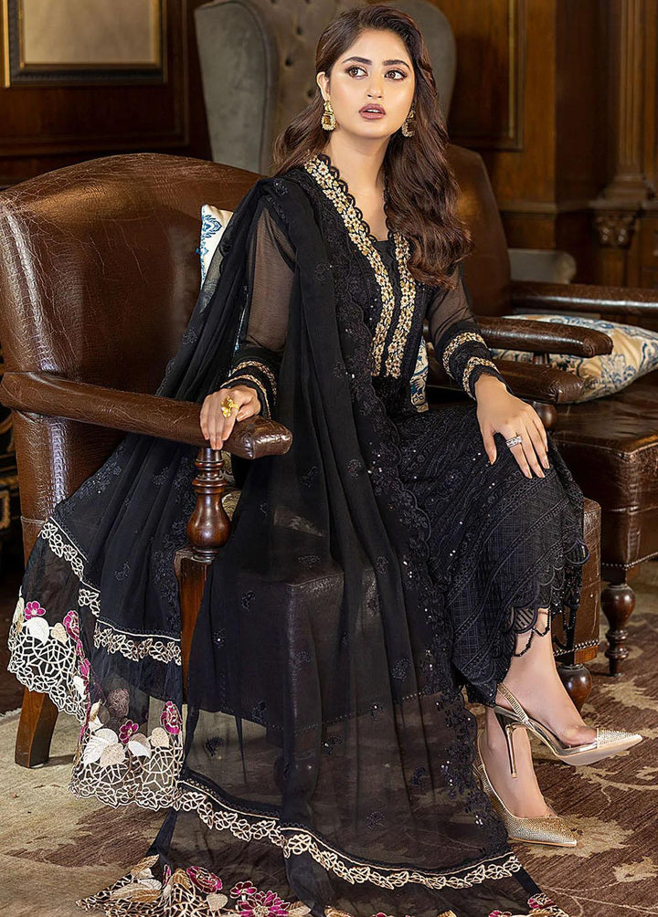 Azure Pret  Chiffon 3 Piece Suit Dazzling Fairy DFAS85