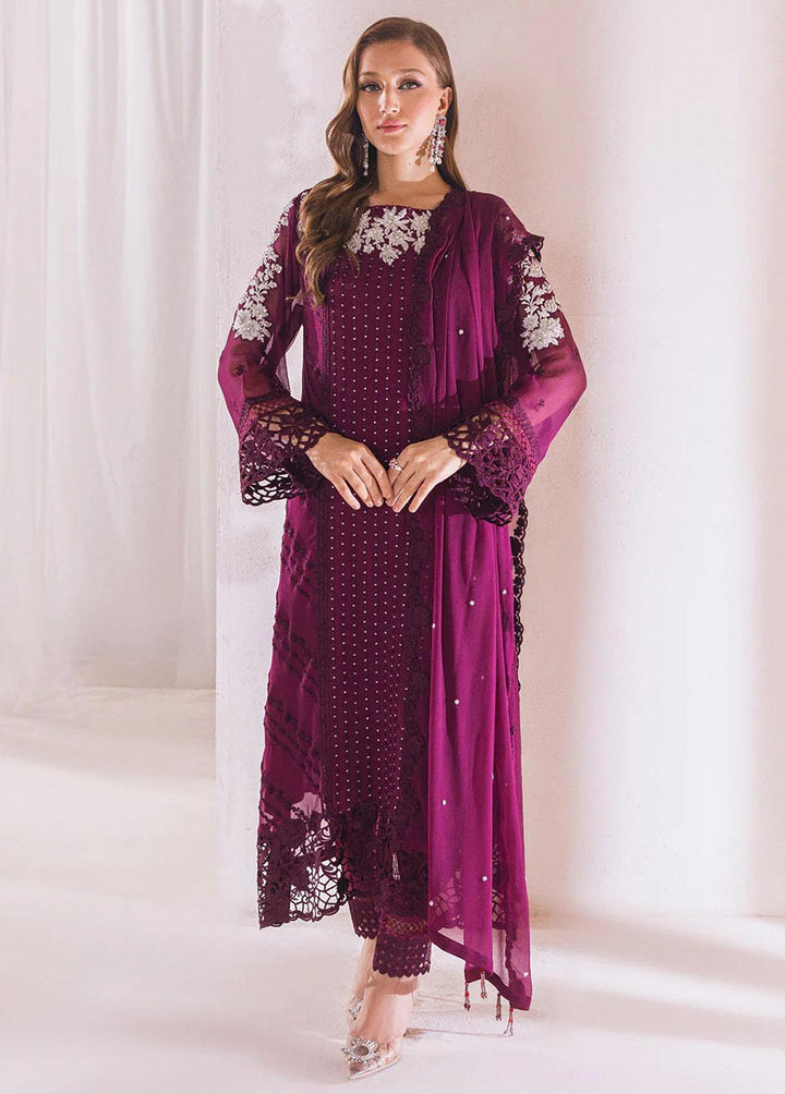 Azure Embroidered  Suits Unstitched 4 Piece AZU23LE Dreamy Glint - Luxury Collection