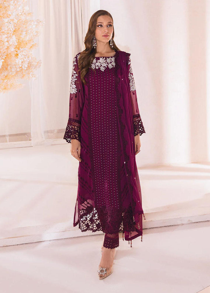 Azure Embroidered  Suits Unstitched 4 Piece AZU23LE Dreamy Glint - Luxury Collection