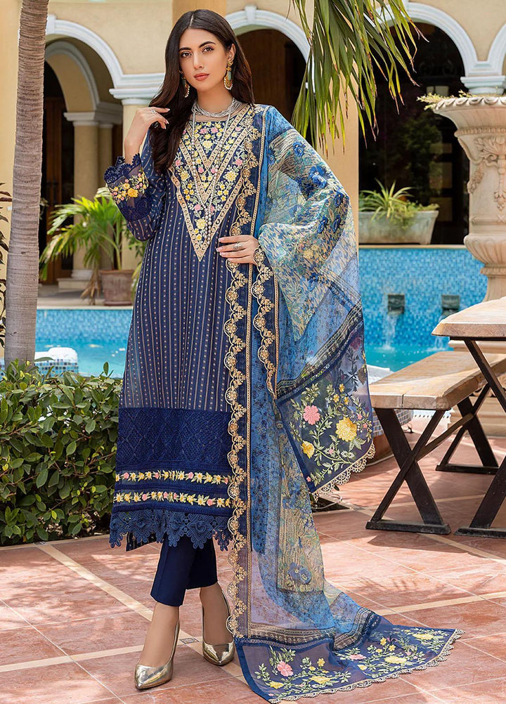 Azure Pret  Lawn 3 Piece Suit Aquatic ACLAWN50