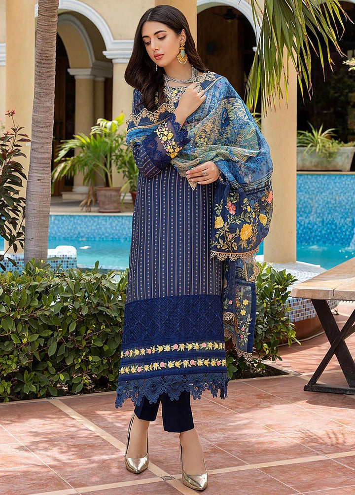 Azure Pret  Lawn 3 Piece Suit Aquatic ACLAWN50