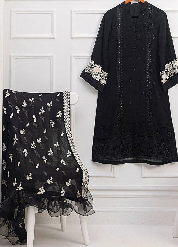 Azure Pret Embroidered Chiffon 3 Piece Suit Twilight Glitz