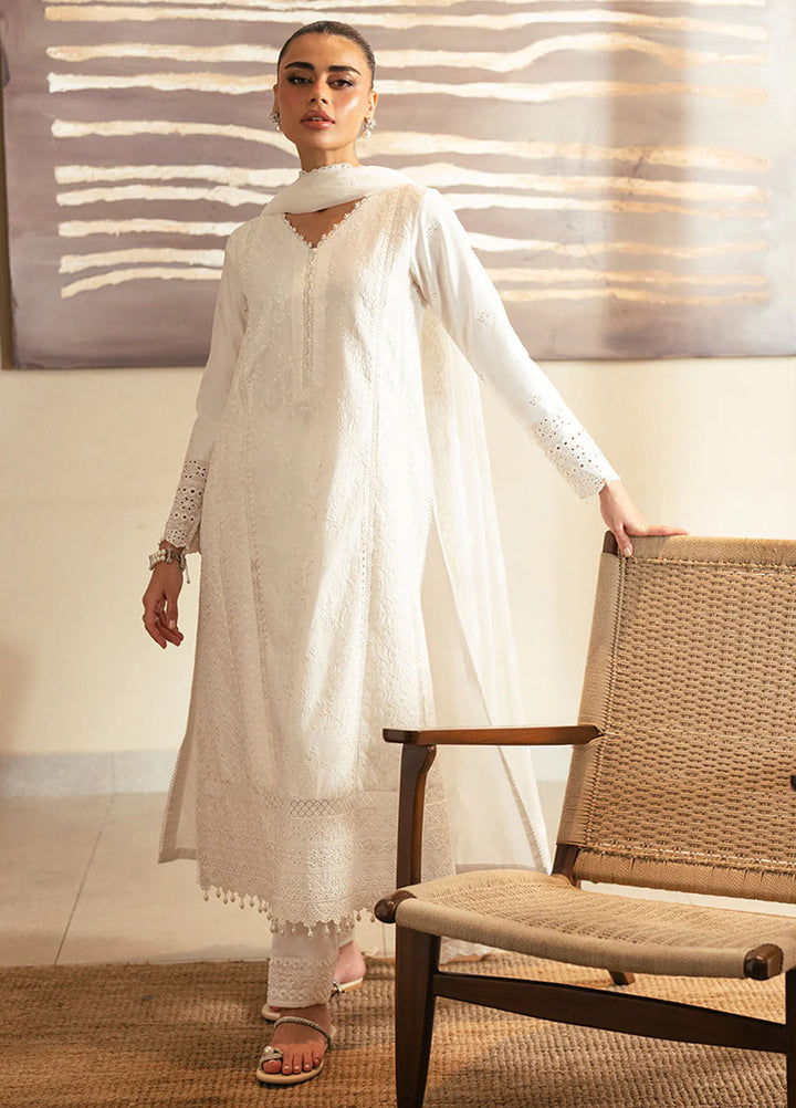 Azure Pret Embroidered Lawn 3 Piece Suit Serene Opal