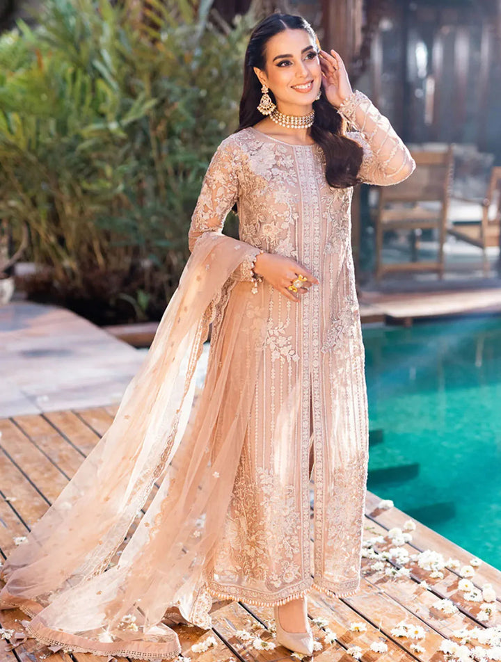 Azure Pret Embroidered Net 3 Piece Suit Star Dazzle