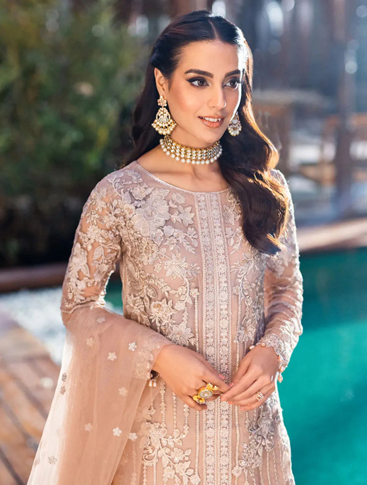 Azure Pret Embroidered Net 3 Piece Suit Star Dazzle