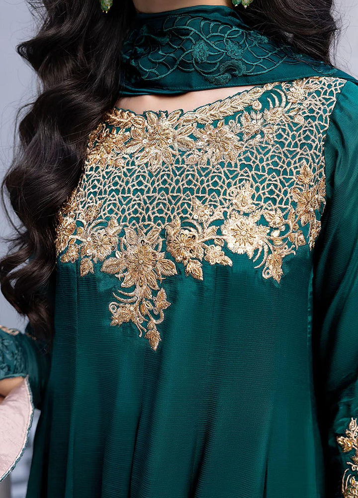 Azure Luxury Pret  Silk 3 Piece Dress Ornate Dreams ODVG322