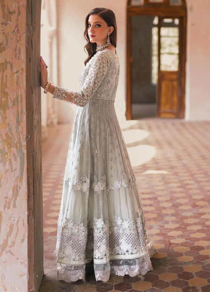 Azure Pret Embroidered Net 4 Piece Suit Aarzoo