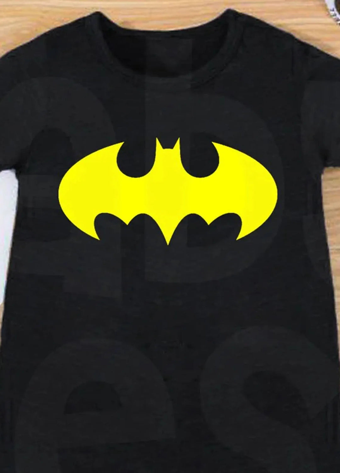 Baby Nest Casual Romper Batman - Black