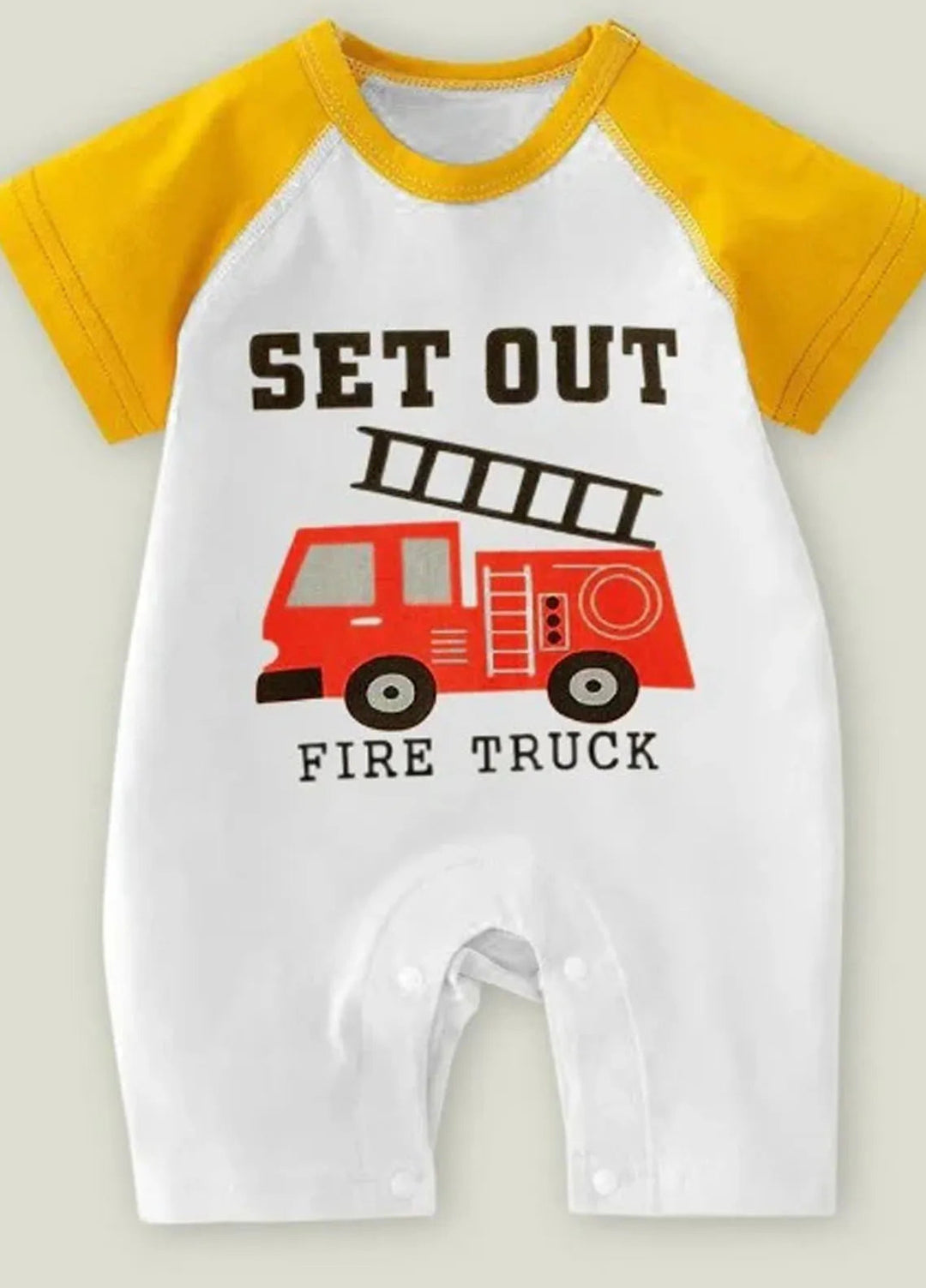 Baby Nest Casual Romper Set out truck BNBHR-42