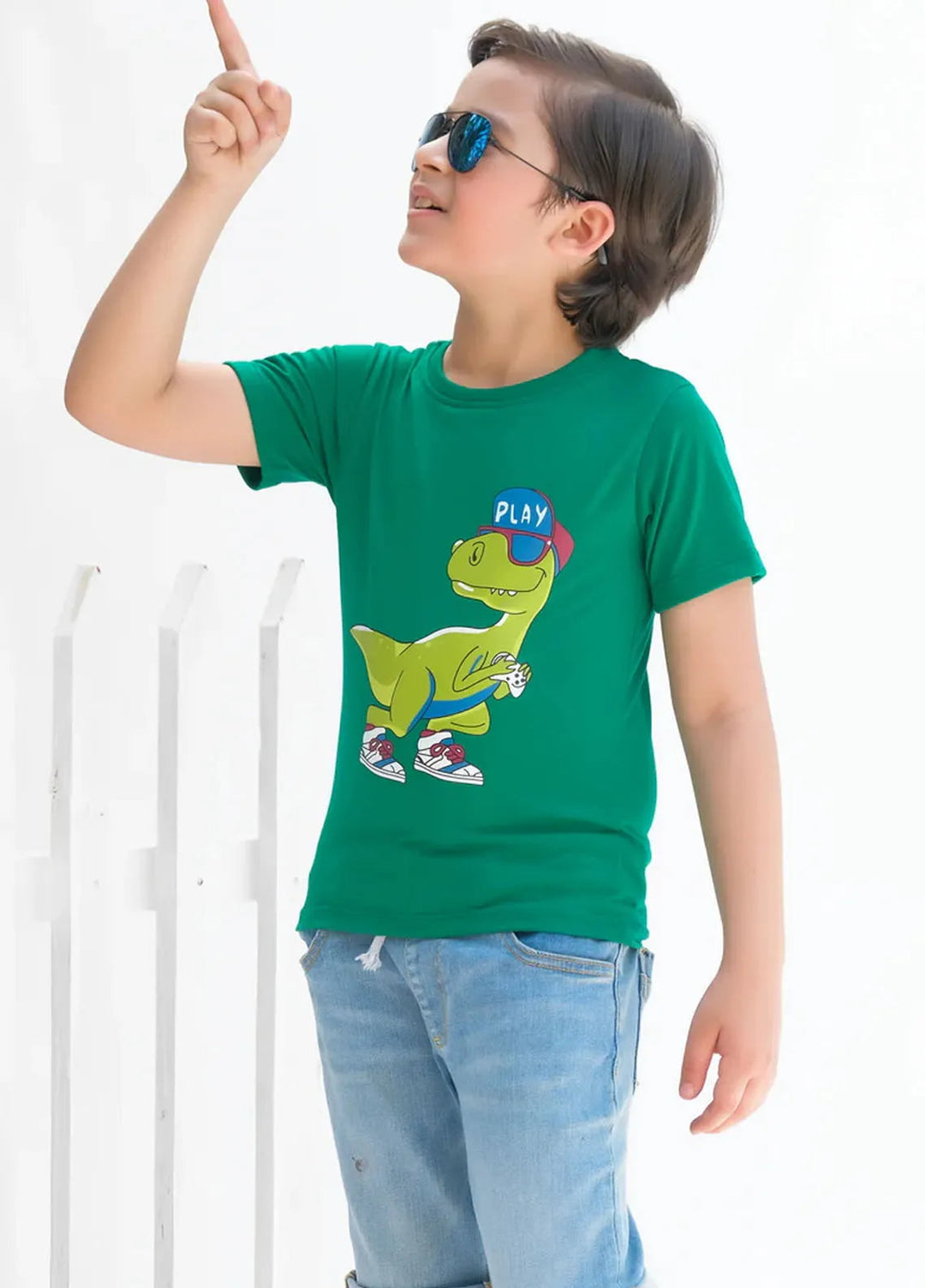 Baby Nest Kids T Shirt Cool Dino SBT-339