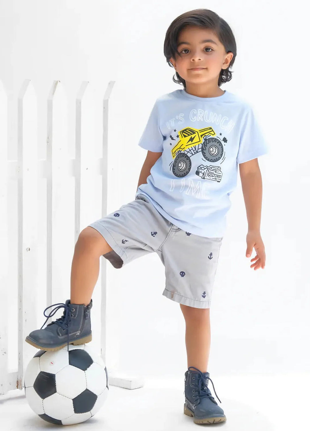 Baby Nest Kids T Shirt Its Crunch time SBT-346