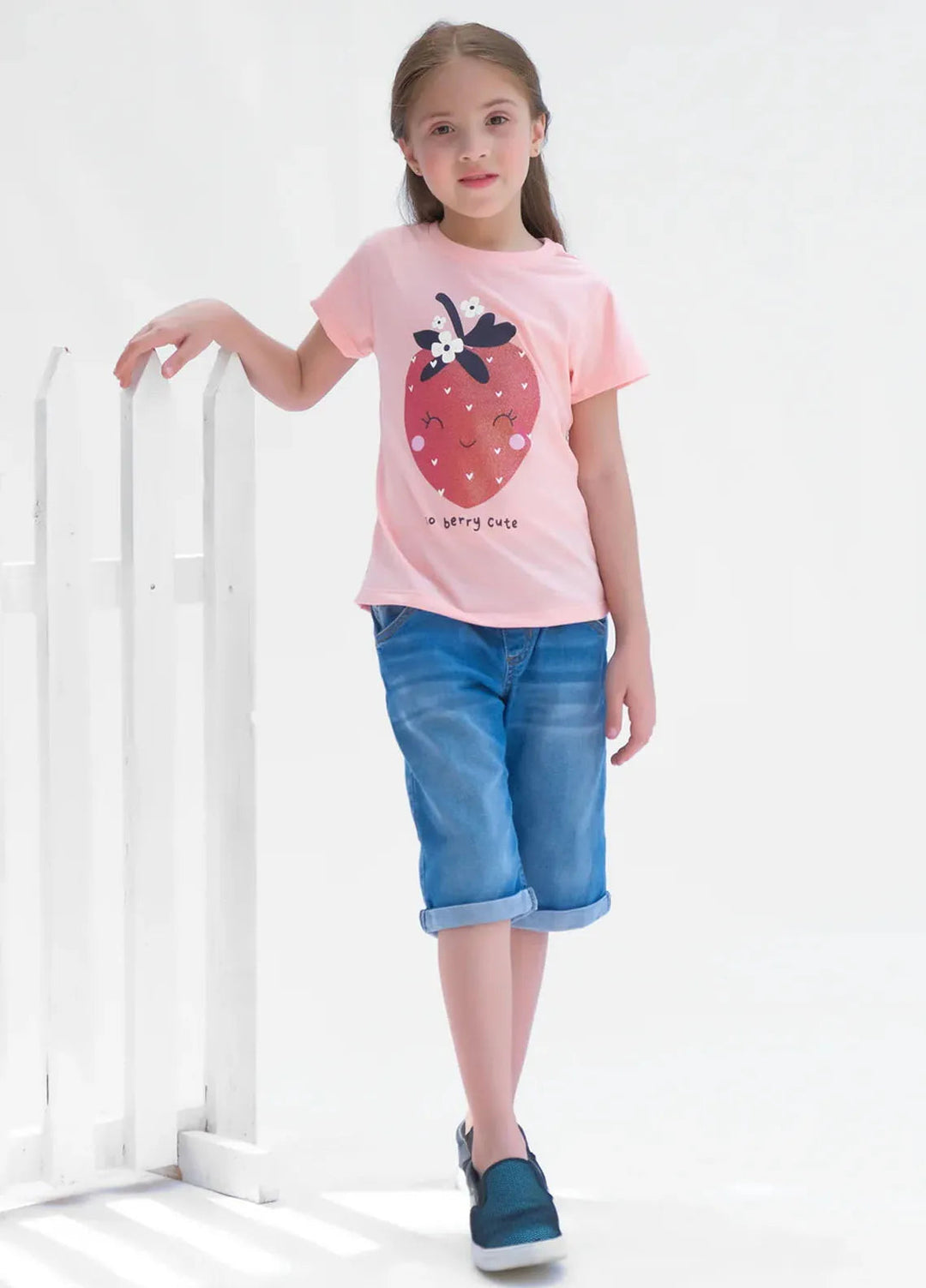 Baby Nest Kids T Shirt Strawberry SBT-357
