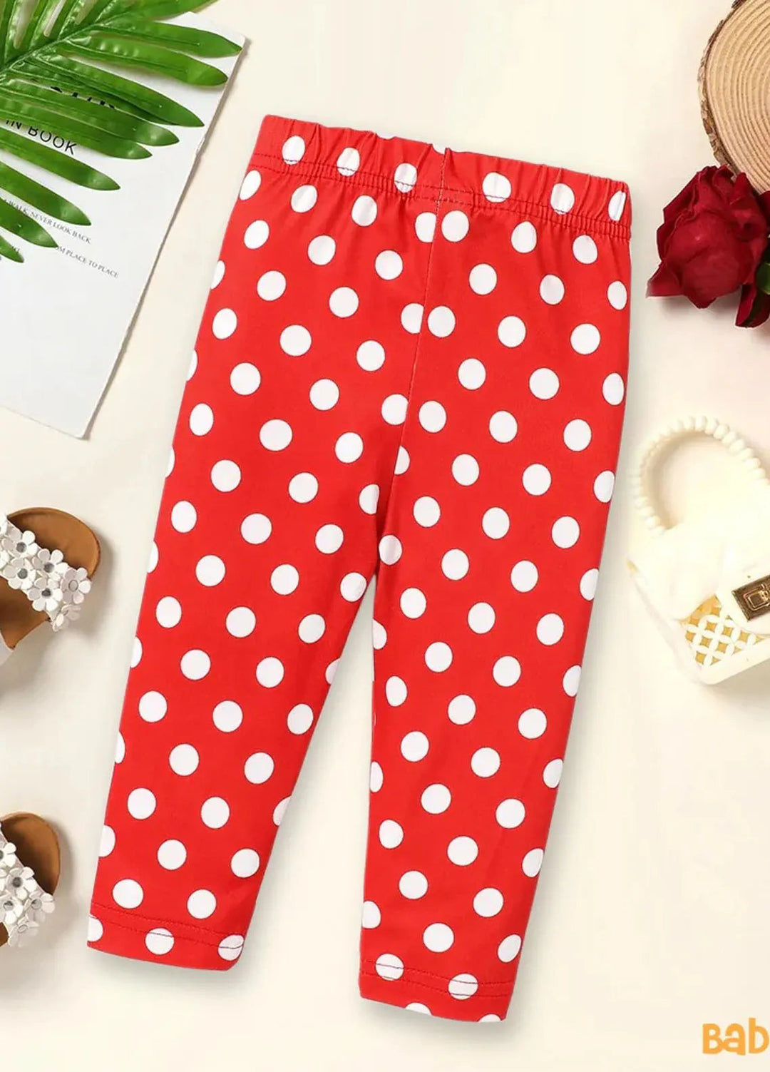 Baby Nest Pret 1 Piece Baby Tights - Polka Dot