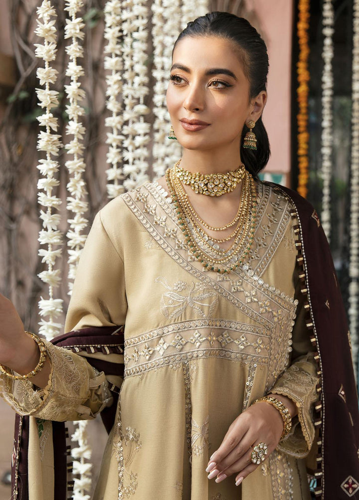 Bandhan By Parishay Embroidered Karandi Suits Unstitched 3 Piece PRS22B Pasbaan - Winter Collection