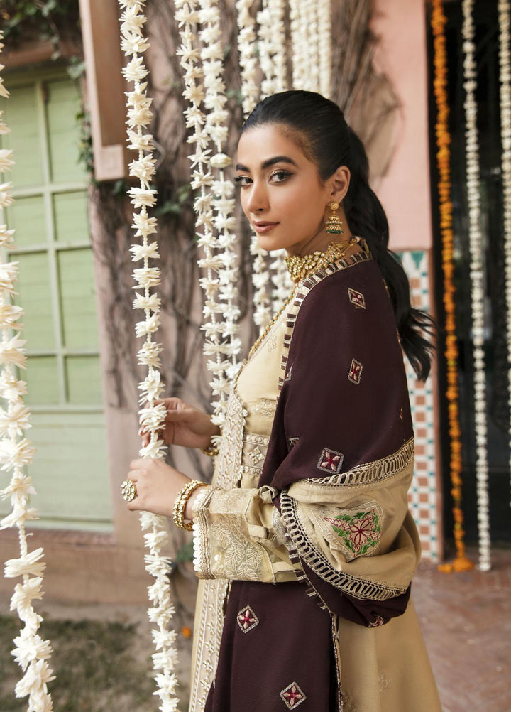 Bandhan By Parishay Embroidered Karandi Suits Unstitched 3 Piece PRS22B Pasbaan - Winter Collection
