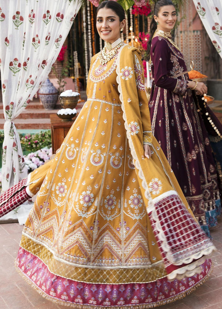 Bandhan By Parishay Embroidered Khaddar Suits Unstitched 3 Piece PRS22B Qurbat - Winter Collection