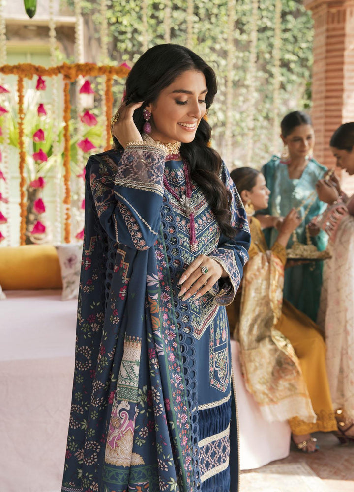 Bandhan By Parishay Embroidered Khaddar Suits Unstitched 3 Piece PRS22B Nawazish - Winter Collection
