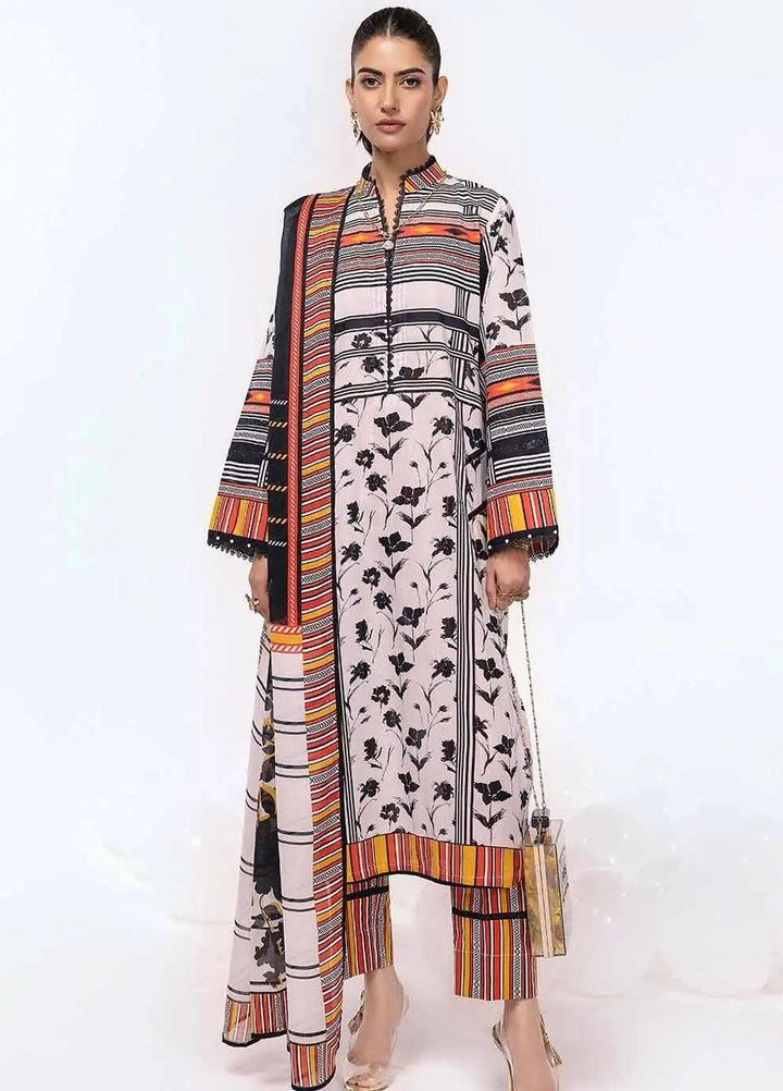 Bagh By Gul Ahmed Printed Lawn Suits Unstitched 3 Piece GA23BG CL-32453 - Summer Collection