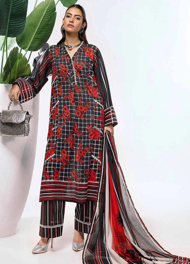 Bagh By Gul Ahmed Printed Lawn Suits Unstitched 3 Piece GA23BG CL-32454 - Summer Collection