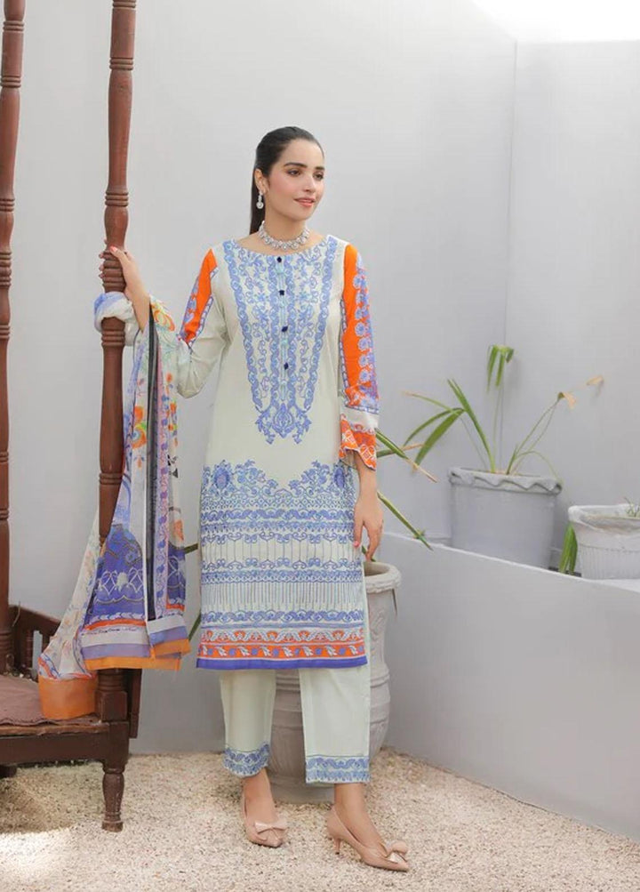 Bagh by Norans Embroidered Lawn Suits Unstitched 3 Piece NRS22UNS NPEC-PR 05 - Summer Collection