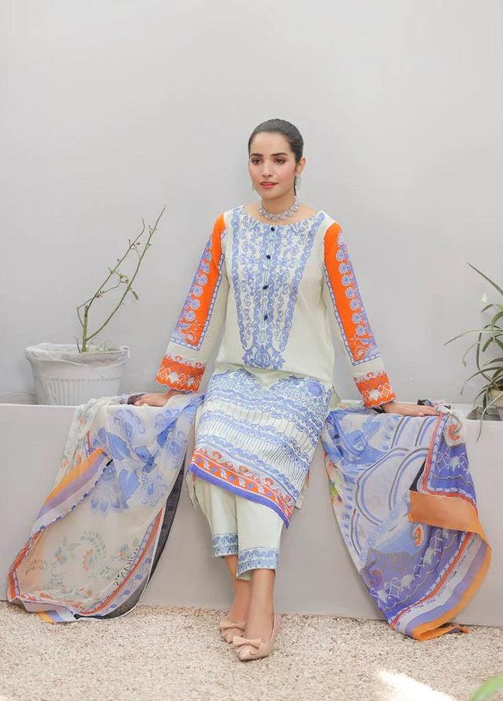 Bagh by Norans Embroidered Lawn Suits Unstitched 3 Piece NRS22UNS NPEC-PR 05 - Summer Collection