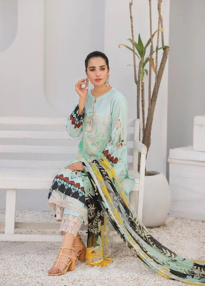 Bagh by Norans Embroidered Lawn Suits Unstitched 3 Piece NRS22UNS NPEC-PR 07 - Summer Collection
