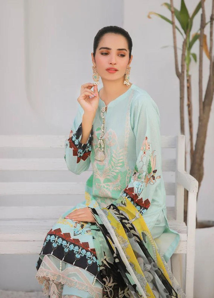 Bagh by Norans Embroidered Lawn Suits Unstitched 3 Piece NRS22UNS NPEC-PR 07 - Summer Collection