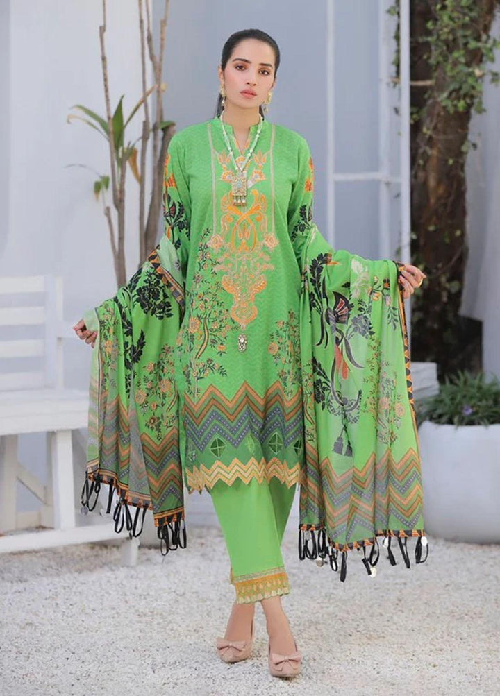Bagh by Norans Embroidered Lawn Suits Unstitched 3 Piece NRS22UNS NPEC-PR 08 - Summer Collection