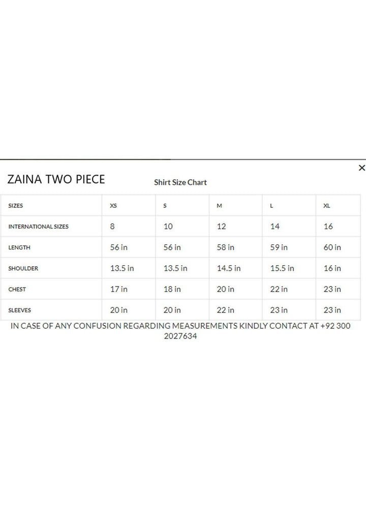 Zaaviay Pret Luxury Velvet 2 Piece ZV21BM ZVB-009 Zaina