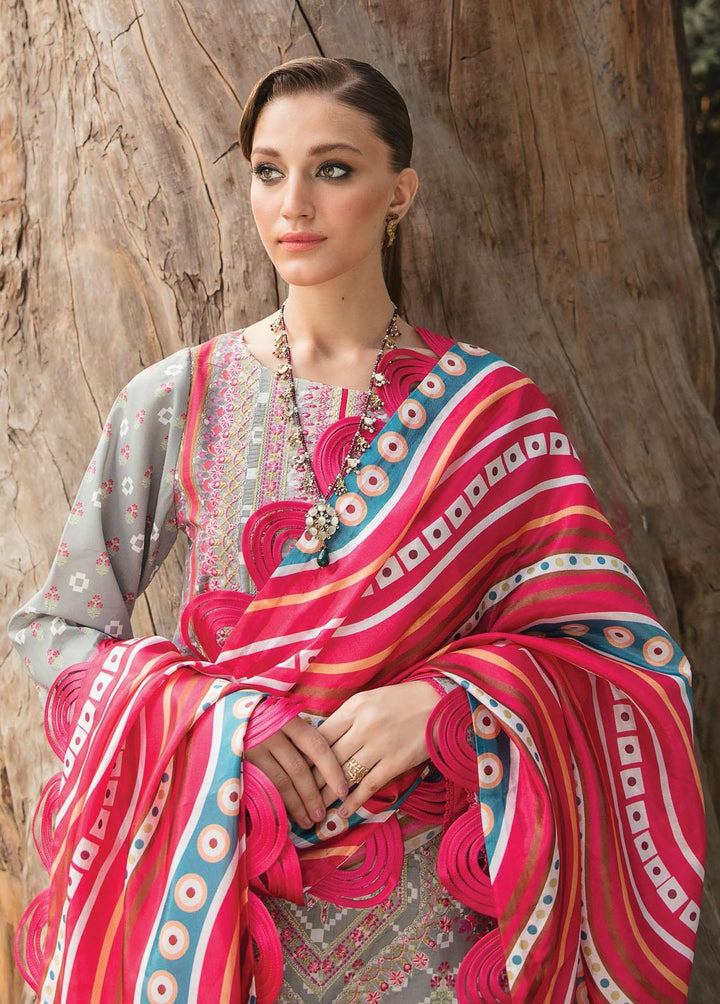 Bahaar By Ayzel Embroidered Lawn Suits Unstitched 3 Piece AAF23B AZL-23-V1-01 Motia - Summer Collection