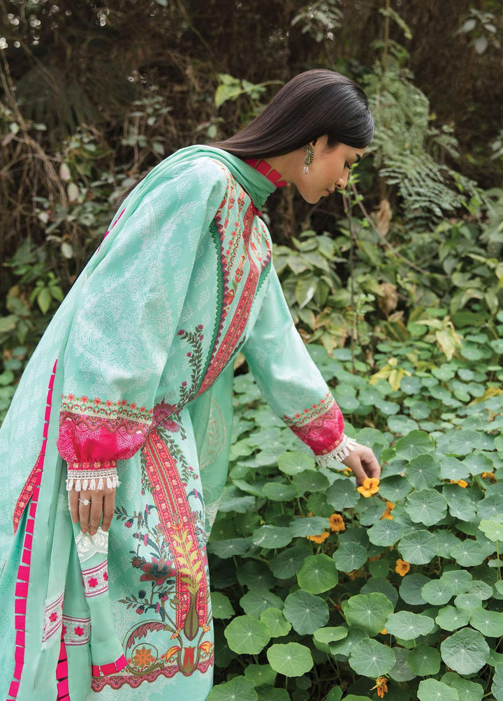 Bahaar By Ayzel Embroidered Lawn Suits Unstitched 3 Piece AAF23B AZL-23-V1-02 Shahgul - Summer Collection