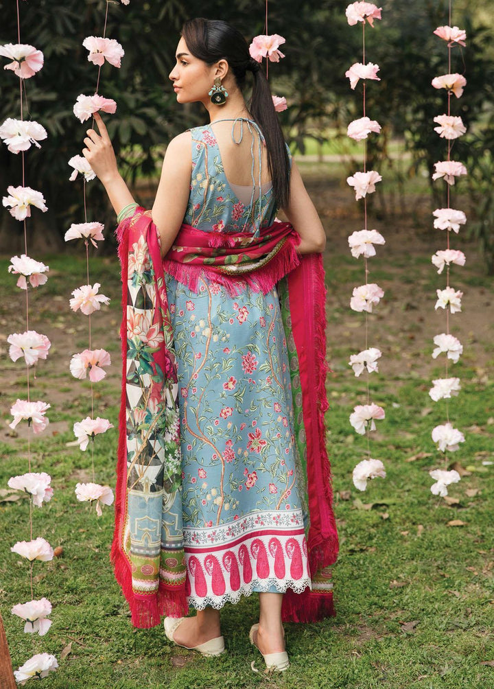 Bahaar By Ayzel Embroidered Lawn Suits Unstitched 3 Piece AAF23B AZL-23-V1-11 Nilofer - Summer Collection