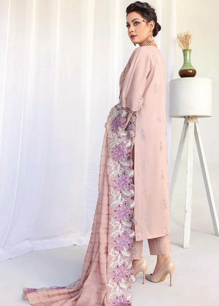 Baharaan By Humdum Embroidered Lawn Suits Unstitched 3 Piece HD23B 09 - Summer Collection