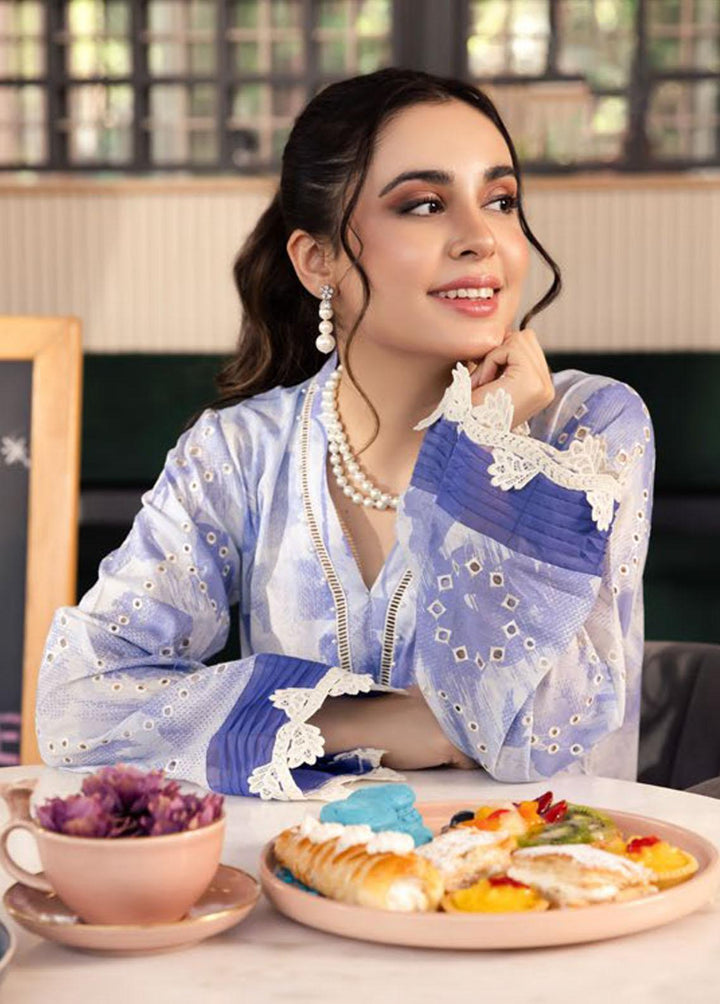 Ballerina By Nureh Embroidered Lawn Suits Unstitched 2 Piece NU23-B2 NU2-93 - Summer Collection