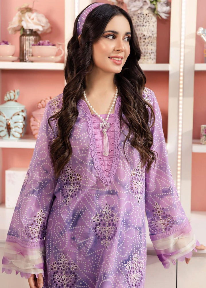 Ballerina By Nureh Embroidered Lawn Suits Unstitched 2 Piece NU23-B2 NU2-94 - Summer Collection