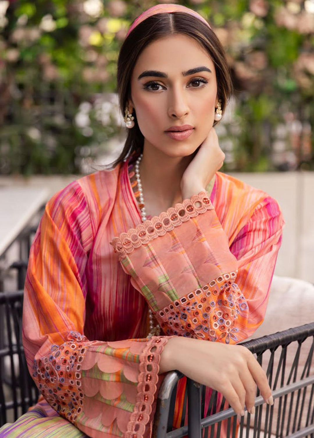 Ballerina By Nureh Embroidered Lawn Suits Unstitched 2 Piece NU23-B2 NU2-95 - Summer Collection