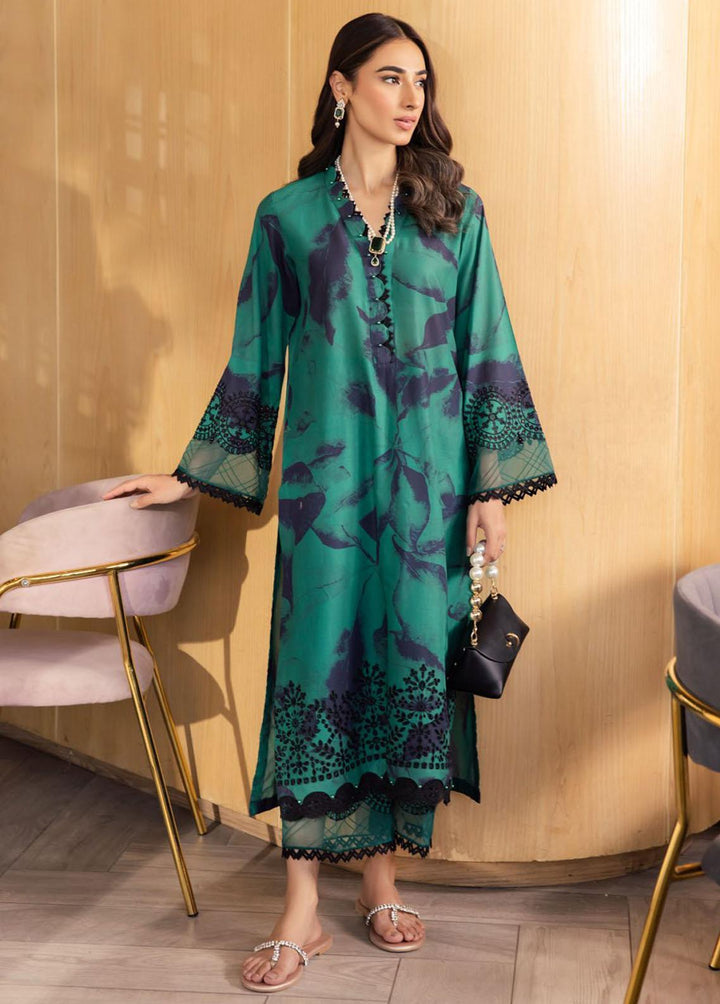 Ballerina By Nureh Embroidered Lawn Suits Unstitched 2 Piece NU23-B2 NU2-97 - Summer Collection