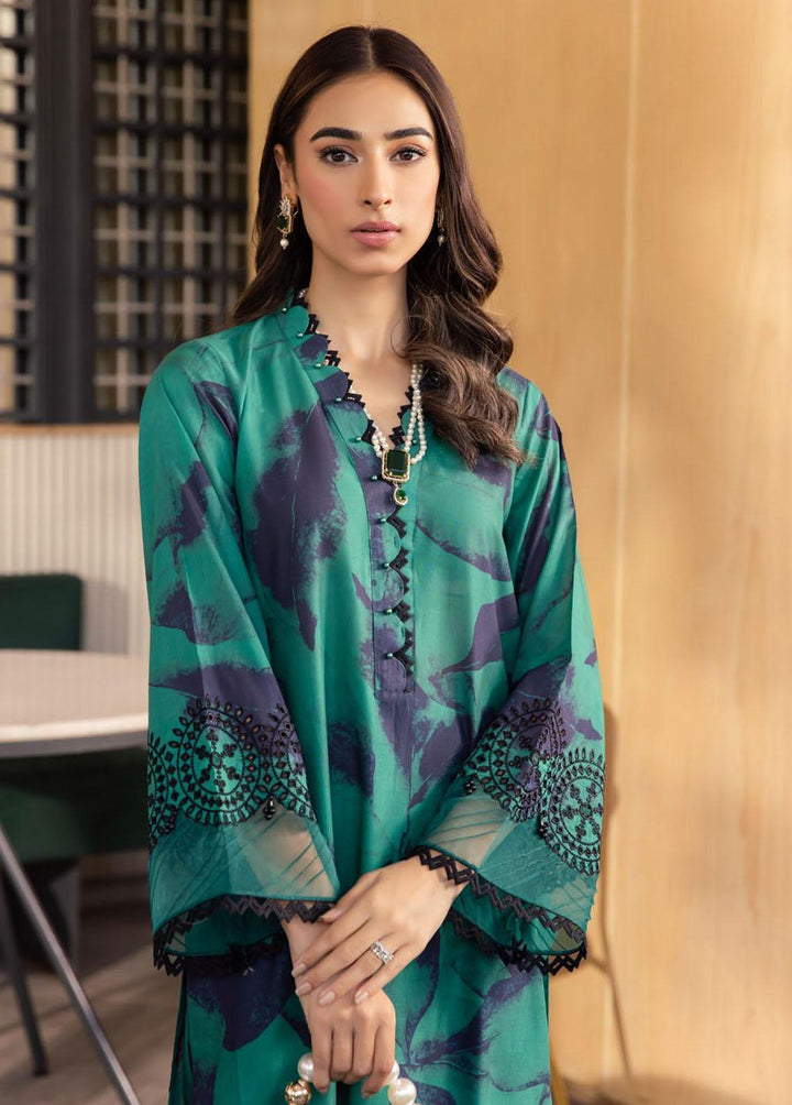 Ballerina By Nureh Embroidered Lawn Suits Unstitched 2 Piece NU23-B2 NU2-97 - Summer Collection