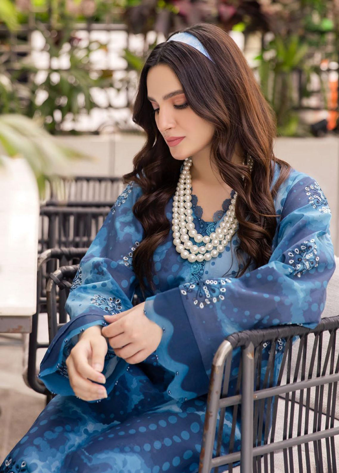 Ballerina By Nureh Embroidered Lawn Suits Unstitched 2 Piece NU23-B2 NU2-98 - Summer Collection