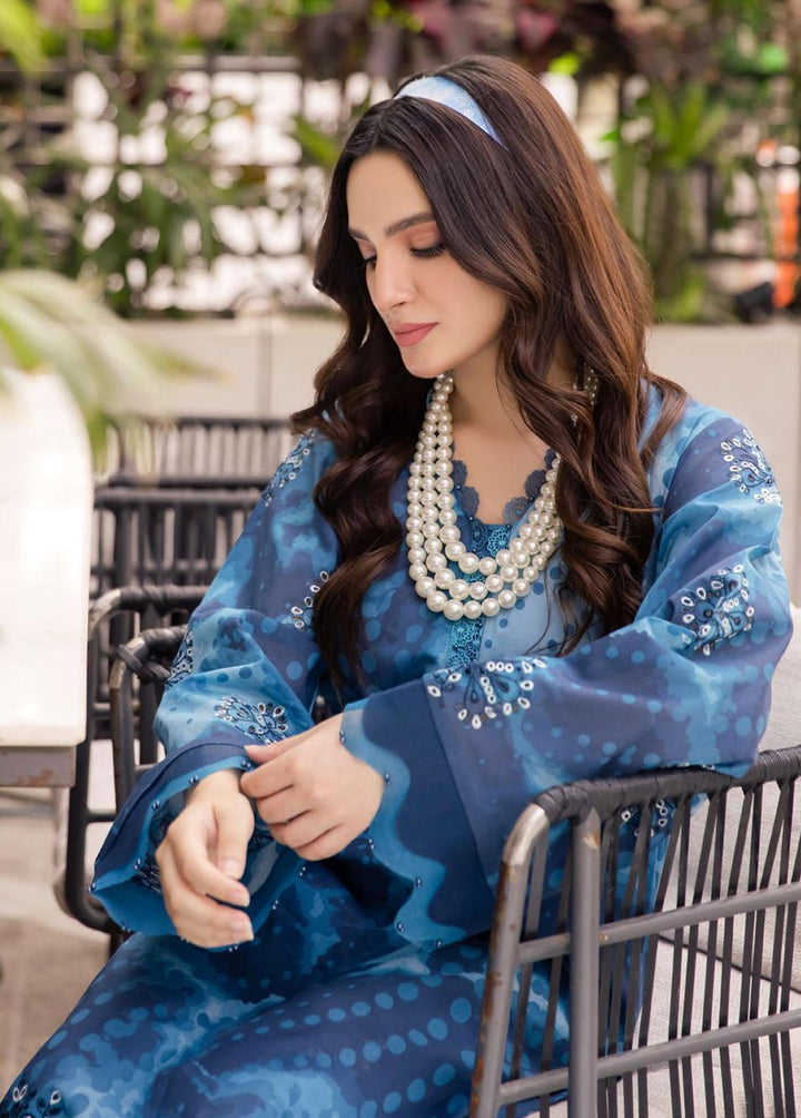 Ballerina By Nureh Embroidered Lawn Suits Unstitched 2 Piece NU23-B2 NU2-98 - Summer Collection