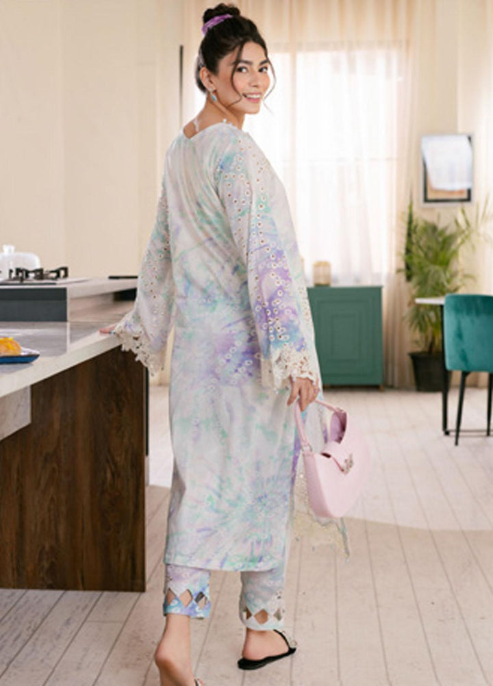 Ballerina By Nureh Embroidered Chikankari Lawn Suits Unstitched 2 Piece NU23-B3 NU-104 - Summer Collection