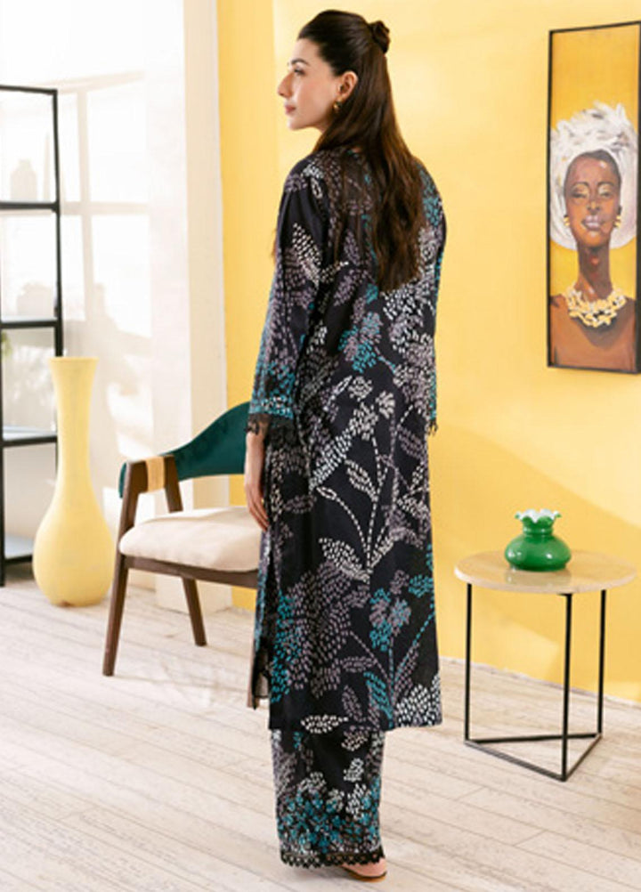 Ballerina By Nureh Embroidered Chikankari Lawn Suits Unstitched 2 Piece NU23-B3 NU-111 - Summer Collection