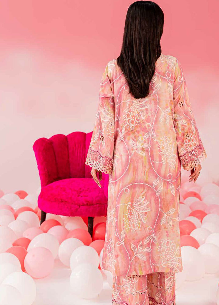 Ballerina by Nureh Chikankari Lawn Suits Unstitched 2 Piece NU24BC NU2-141 - Summer Collection