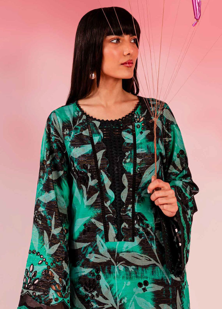 Ballerina by Nureh Chikankari Lawn Suits Unstitched 2 Piece NU24BC NU2-144 - Summer Collection