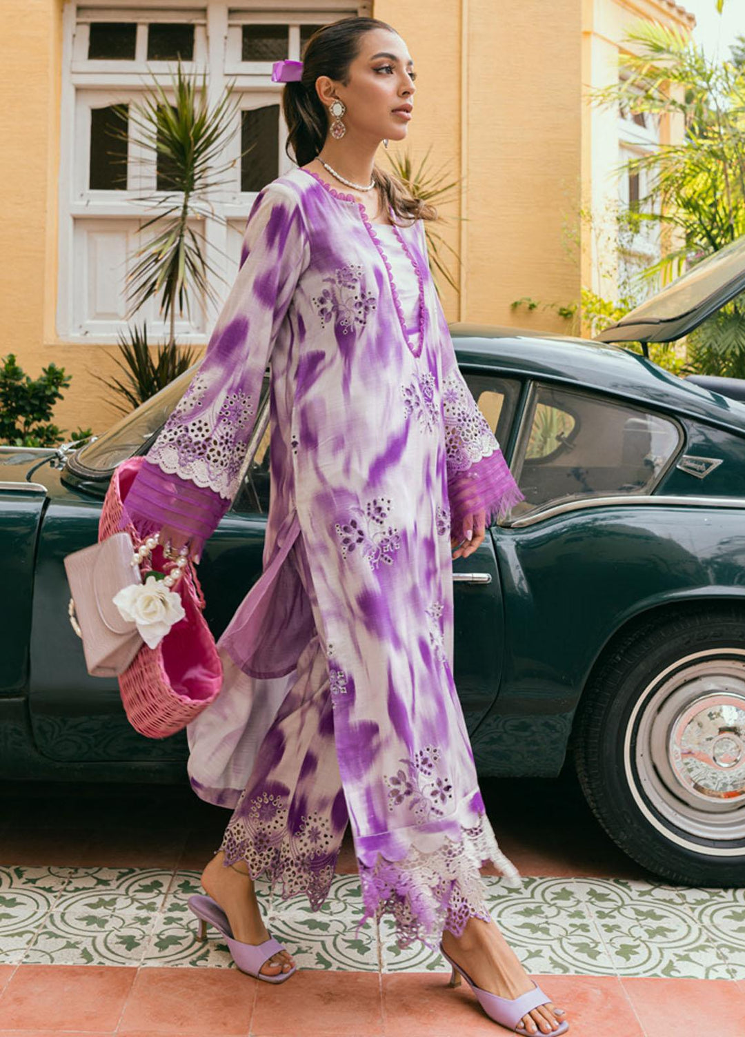 Ballerina By Nureh Embroidered Chikankari Viscose Suits Unstitched 2 Piece NU23BC NU2-113 - Formal Collection