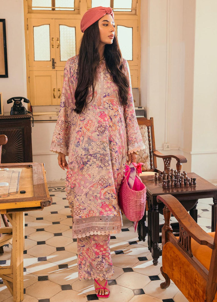 Ballerina By Nureh Embroidered Chikankari Viscose Suits Unstitched 2 Piece NU23BC NU2-120 - Formal Collection