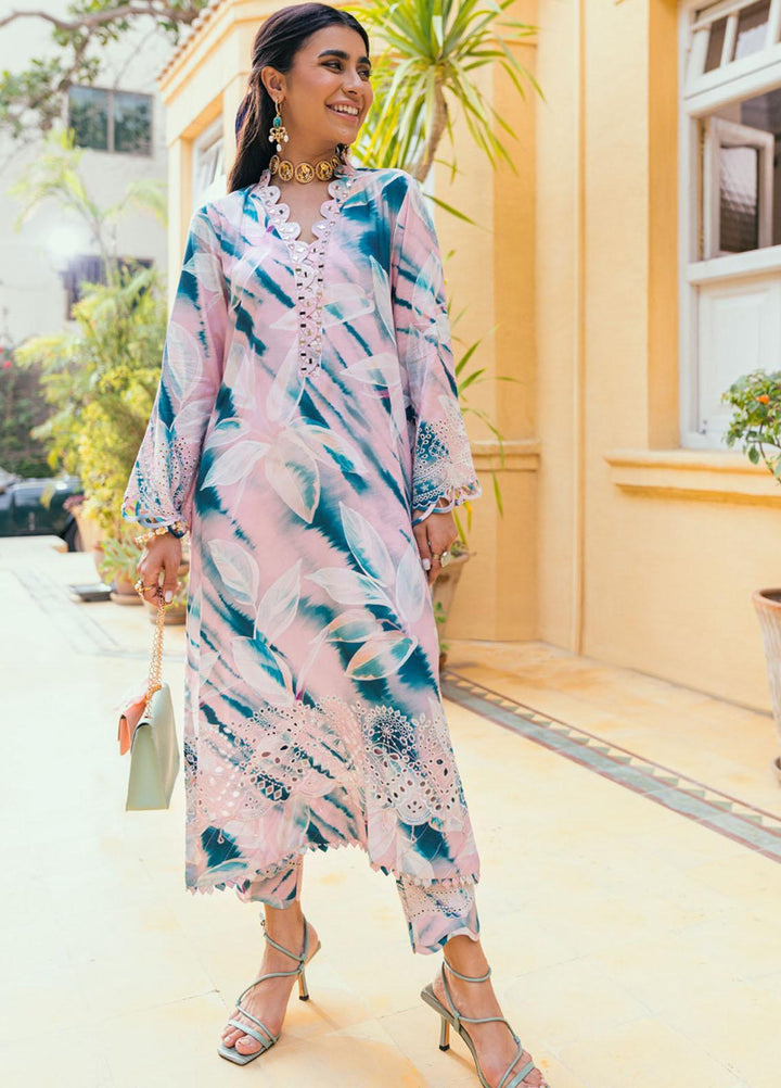 Ballerina By Nureh Embroidered Chikankari Viscose Suits Unstitched 2 Piece NU23BC NU2-121 - Formal Collection